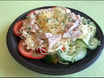 74 Gemischter Salat mit Hähnchenbruststreifen